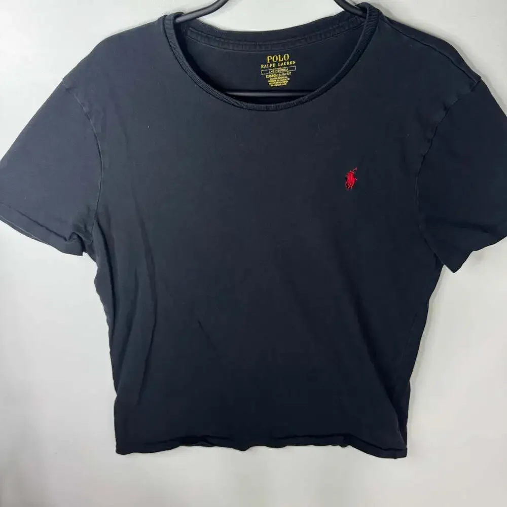 Polo Ralph Lauren Custom Slim Fit Short Sleeve Large T-Shirt, Black